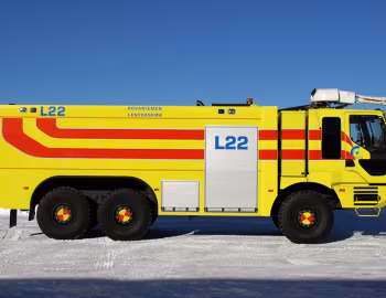 Sisu E18 T 6×6 Lentokenttäpaloauto Rosenbauer-Conlog '2005