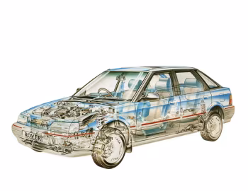 Rover 216 GSi [UK-spec] (R8) '1989–92