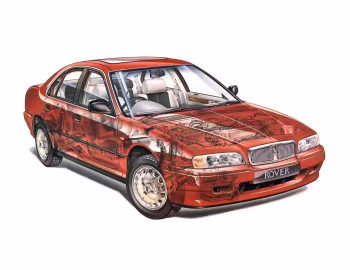 Rover 620 GSi / 620 GSDi [UK-spec] (FF) '02.1996–04.1997