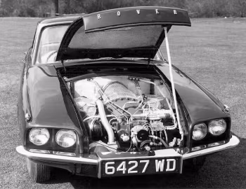 Sous la capuche Rover T4 (P6) '1961