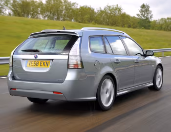 Saab 9-3 SportCombi [UK-spec] '2008–11