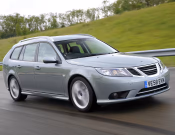 Saab 9-3 SportCombi [UK-spec] '2008–11