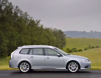 Saab 9-3 SportCombi [UK-spec] '2008–11