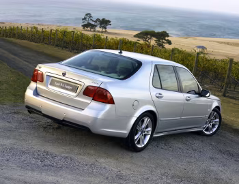 Saab 9-5 Aero Sedan [UK-spec] '2005–09