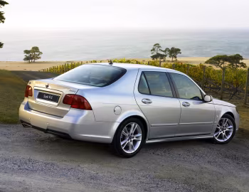 Saab 9-5 Aero Sedan [UK-spec] '2005–09