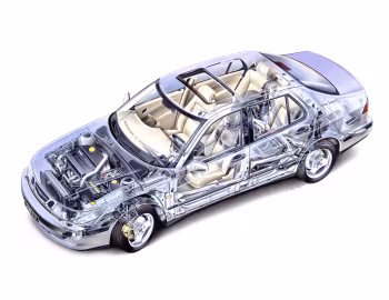 Saab 9-5 Sedan [Worldwide] (YS3E) '1997–2001