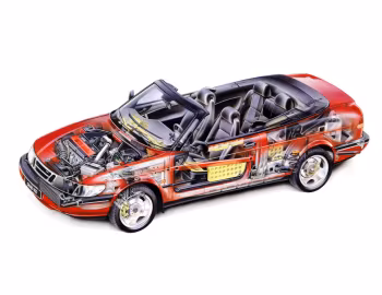 Saab 900 S Convertible '1994–98