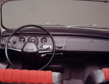 Передня панель Saab 96 '1969–78