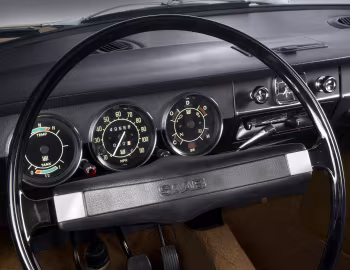 Комбінація приладів 1969–72 Saab 99 [North America] '1968–72