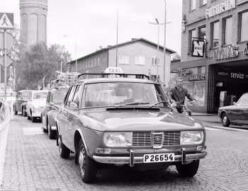 Saab 99 Sedan Taxi '1971–72