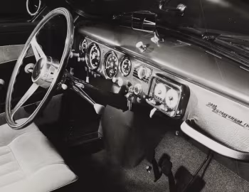 Передня панель Saab GT750 '04.1958–02.1960