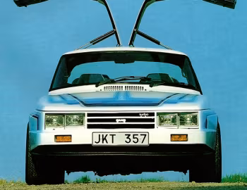 Mellbergs Custom Saab Blue Spirit '1982