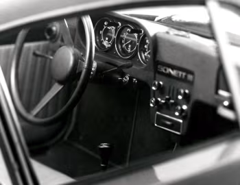 Інтер'єр Saab Sonett III (97) '1970–74