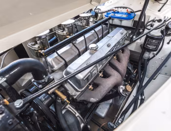 Under The Hood Talbot-Lago T26 Record Sport Coupé de Ville par Saoutchik (#100238) '1948