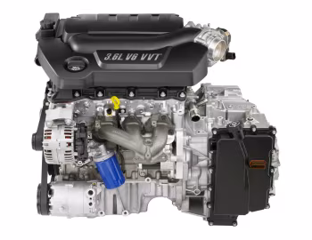 Под капотом 2007–09 Saturn Aura '2006–09