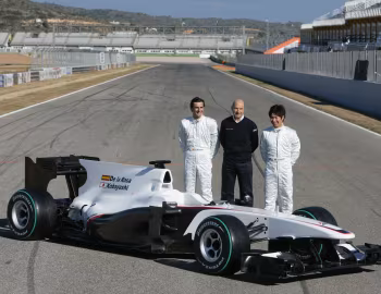 Sauber C29, Kamui Kobayashi, Pedro de la Rosa, Peter Sauber