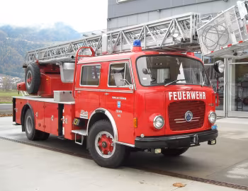 Saurer 5DF Autodrehleiter Metz '1973