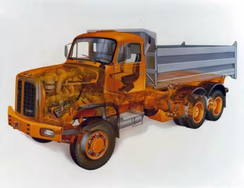 Saurer D330N 6×6 '1976–82
