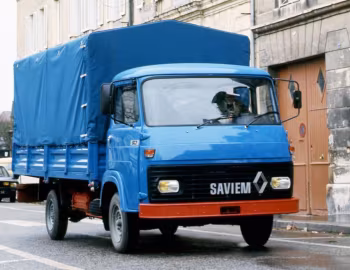 Saviem SG2 Super Goélette camion plateau-ridelle bâche '1978–80