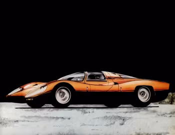 Эскиз Sbarro Tiger '1973