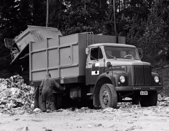 Scania-Vabis L36 Norba Refuse Truck '1967