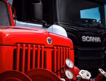 Scania-Vabis L56-46 rigid fire engine '1963