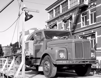 Scania-Vabis L56 rigid concrete mixer '1964
