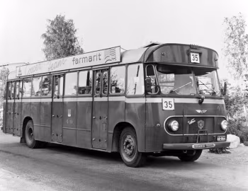 Scania-Vabis B75-63 Wiima M-59-HKL [Finland] (Wi 02) '1960