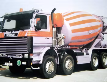 Scania R113H 8×4 380 Mixer '1988–96