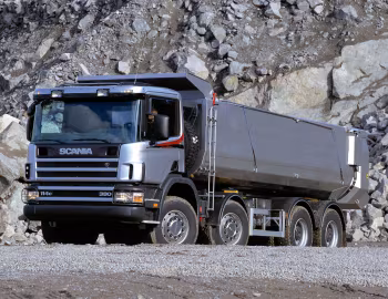 Scania P114C 380 8×4 rigid with tipper body '1996–????
