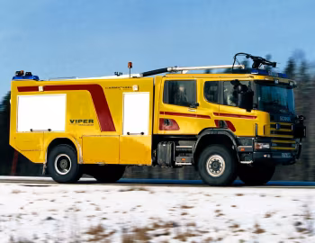 Scania P124C 420 4×4 rigid Carmichael Viper Light Foam Tender '2002–????