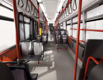 Интерьер Scania Citywide LF 4×2 '2011–19