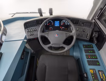 Panneau avant Scania Fencer f1 [UK-spec] '2021–pr.