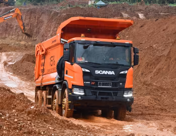 Scania G 460 XT 8×4 with KH-Kipper mining dump body '2021–н.в.
