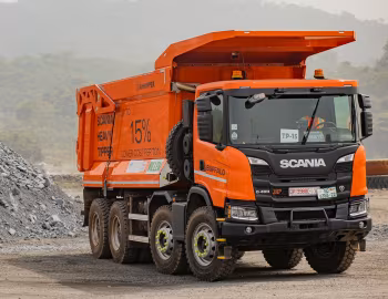 Scania G 460 XT 8×4 with KH-Kipper mining dump body '2021–н.в.