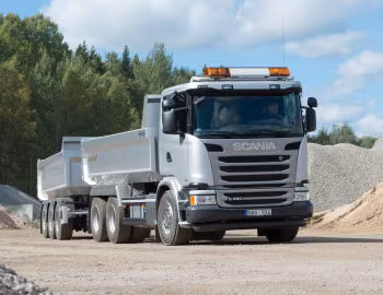 Scania G450 Streamline 6×4 rigid Day cab with Sörling-Ilsbo Goldstar tipper body '2013–н.в.
