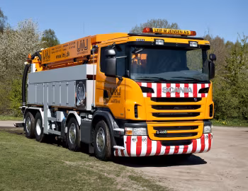Scania G480 8×2 Sewer Cleaner '2012–13