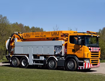 Scania G480 8×2 Sewer Cleaner '2012–13