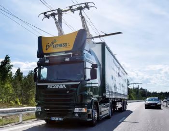 Scania G360 4×2 Hybrid Truck with Siemens pantograph '2016–17