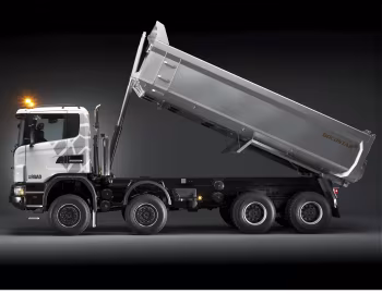 Scania G400 8×8 Tipper Off-Road Package '11.2011–13