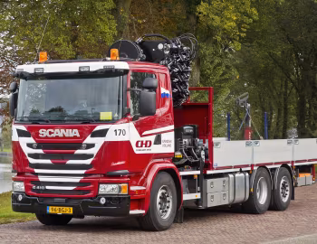 Scania G410 Streamline 6×2*4 rigid Day cab with dropside body '2013–н.в.