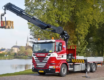 Scania G410 Streamline 6×2*4 rigid Day cab with dropside body '2013–н.в.