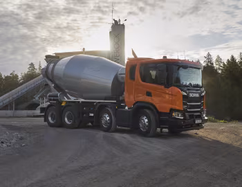 Scania G 410 XT 8×4 rigid Liebherr concrete mixer '2017–н.в.