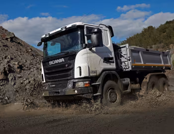 Scania G440 rigid 6×6 Tipper Off-Road Package '11.2011–13