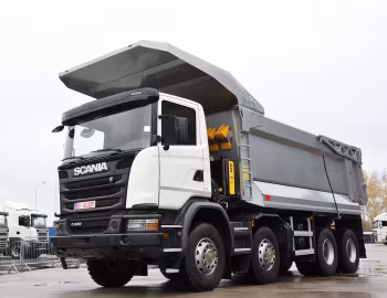 Scania G440 Streamline 8×4 rigid Short cab with Librelato tipper body '2013–pr.