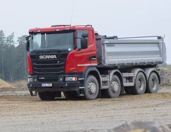 Scania G450 Streamline 8×4 rigid Day cab with Meiller tipper body '2013–н.в.