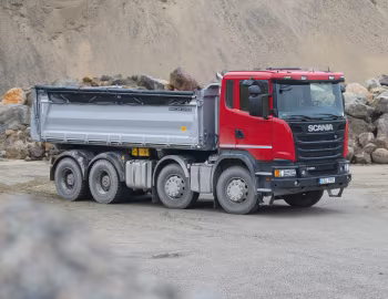 Scania G450 Streamline 8×4 rigid Day cab with Meiller tipper body '2013–н.в.