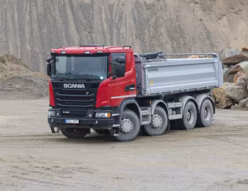 Scania G450 Streamline 8×4 rigid Day cab with Meiller tipper body '2013–н.в.