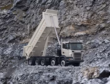 Scania G470 10×4 rigid Short cab with tipper body '2010–13
