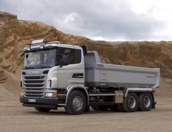 Scania G480 6×4 rigid with tipper body '2009–13